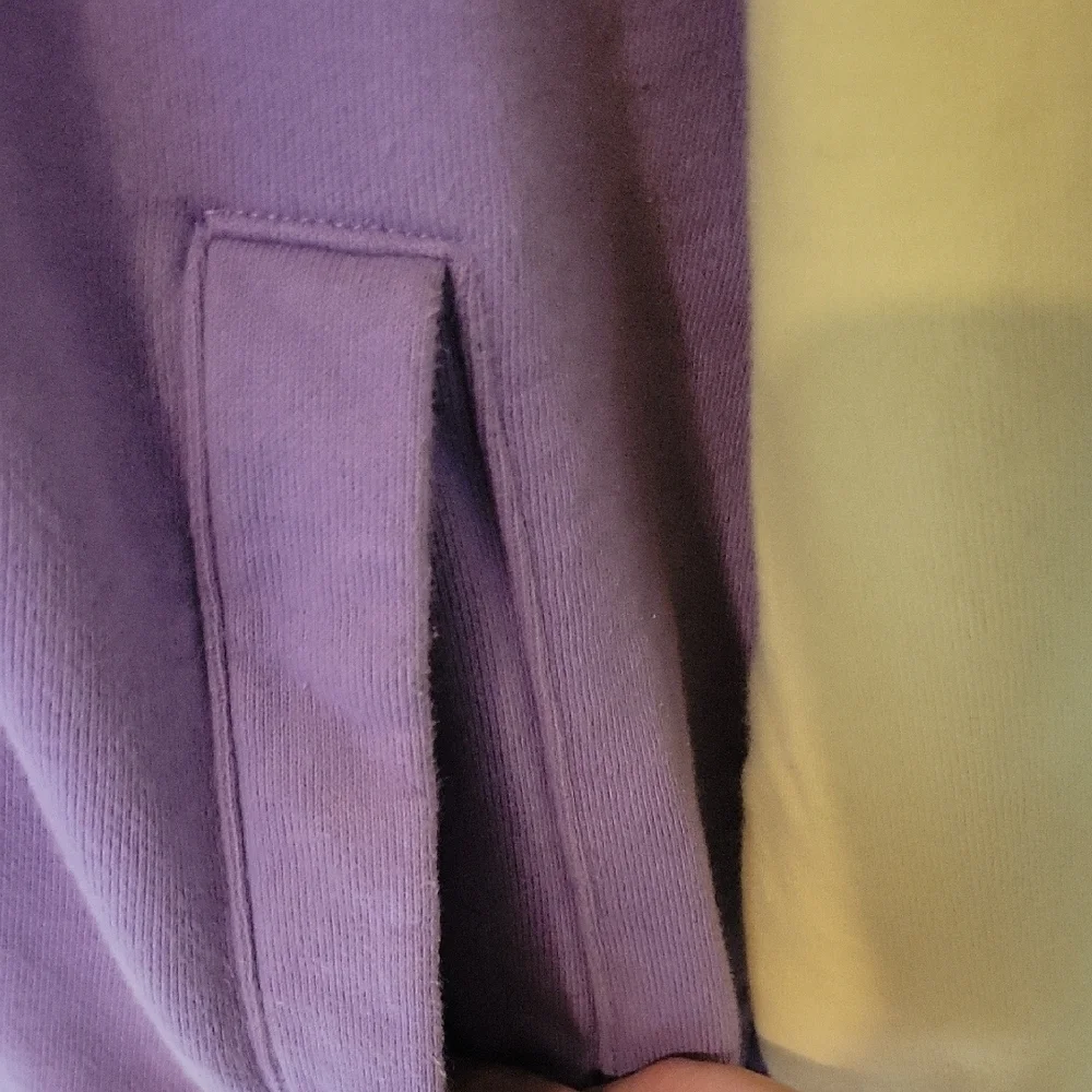 Teddy Fresh Spongebob Pink and Purple Color Block Hoodie Size Large